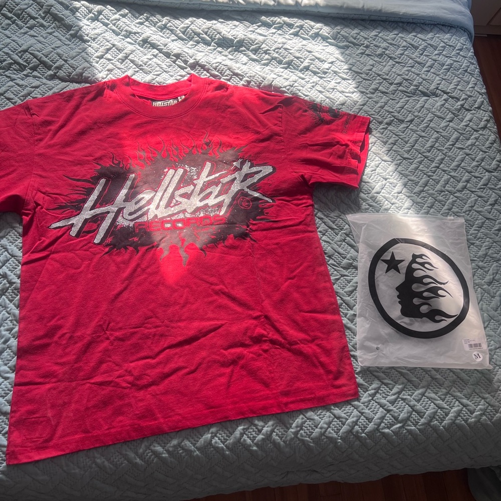 Hellstar Red & Black T-Shirt Size Medium